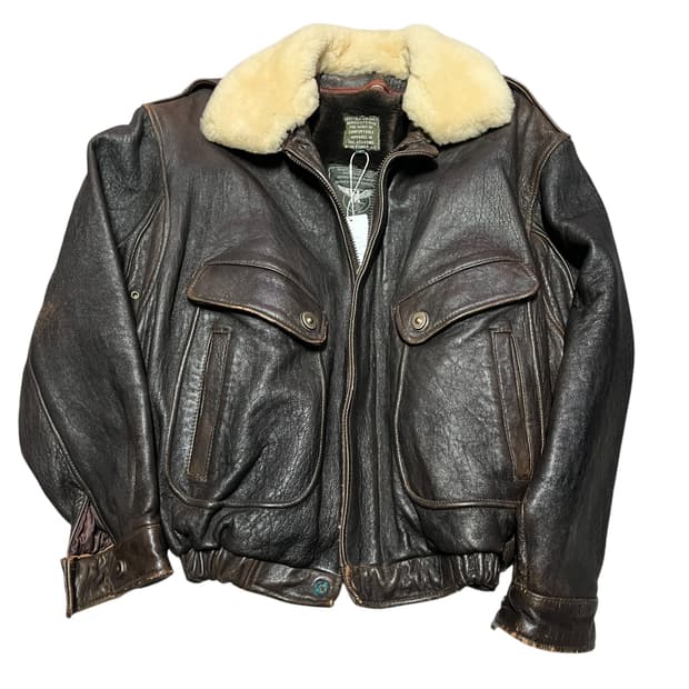 Dog fight 도그파이트 G-1 내피 가죽 자켓