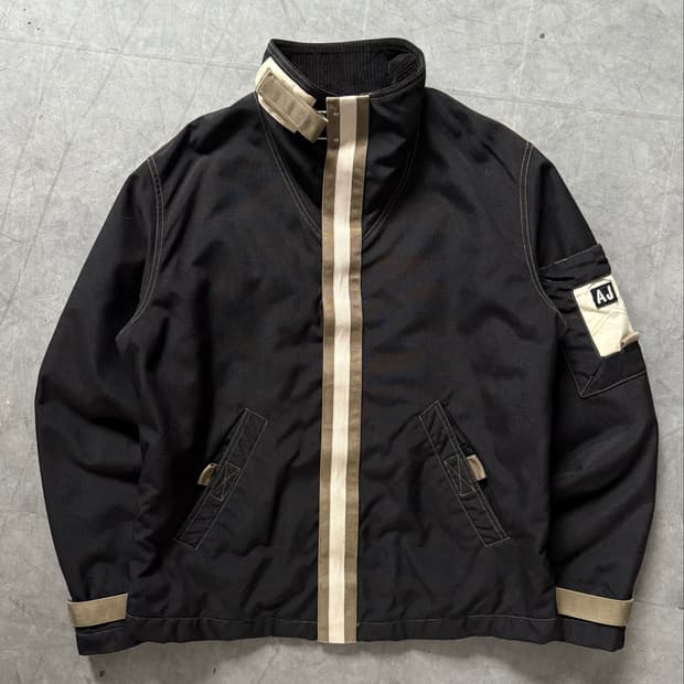Armani Jeans 아르마니 진스 90’s 스트랩 하이넥 자켓