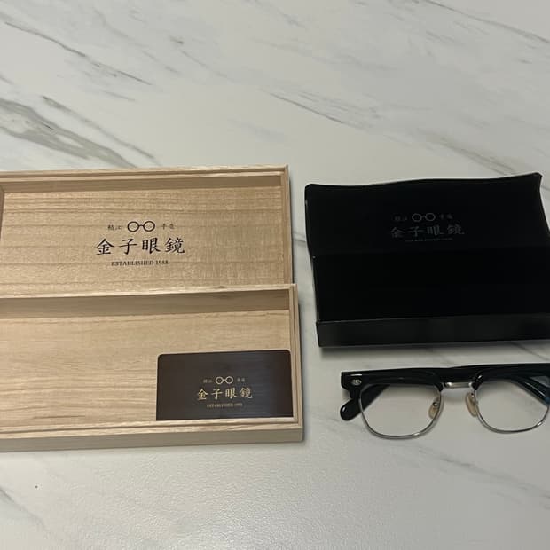 금자안경 kv-94 블랙 실버 하금테