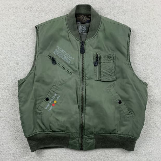 카모랜드 USAF 플라이트 베스트 미 공군 항공조끼