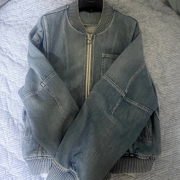 솔리드옴므 데님 마원 자켓