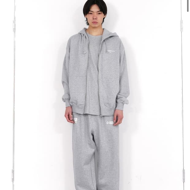MPa HOOD ZIP UP (GREY)