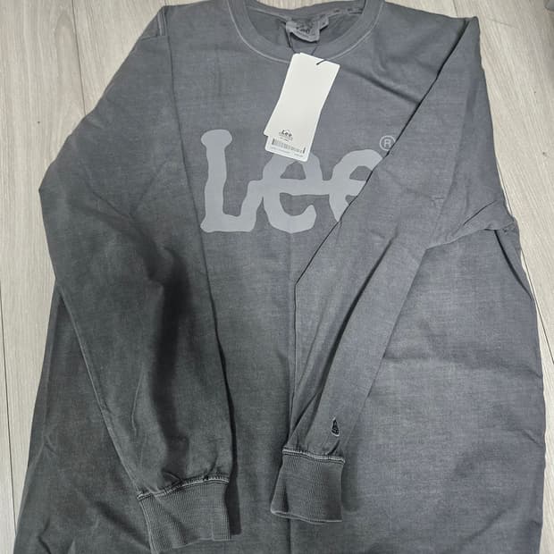Lee 리 긴팔 티셔츠 회색 새상품(M사이즈)