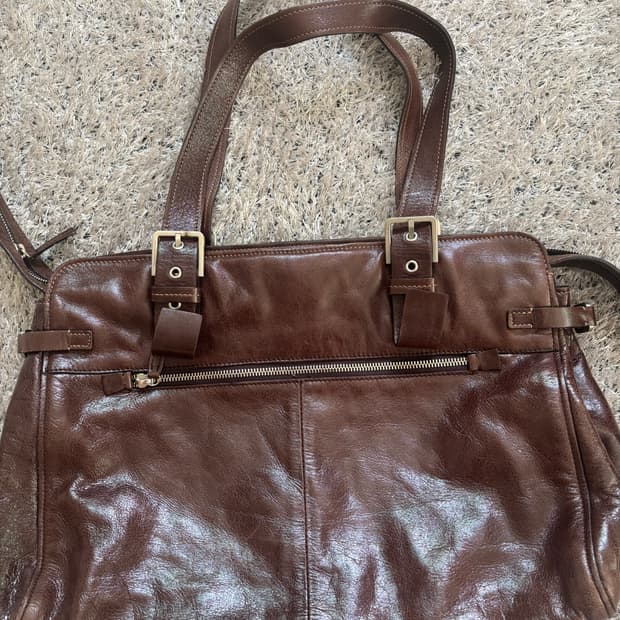 일본판 FRANCESCOBIASIA  가죽 토트백