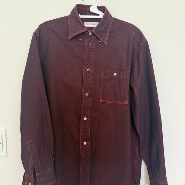 Vintage purple shirts