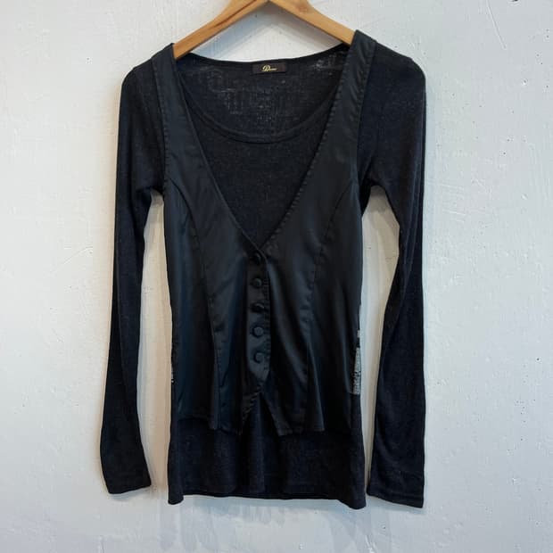 Durer JPN 레이어드 펑크 니트 우먼즈