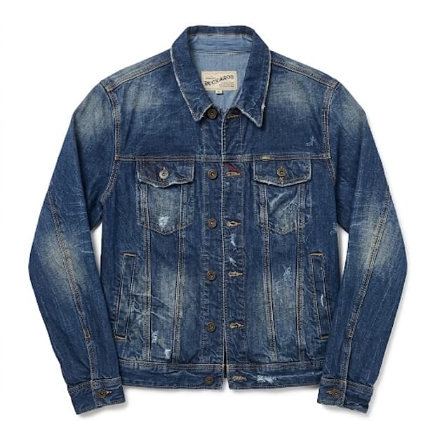 [M] BUCKAROO 버커루 디스 데님 청자켓