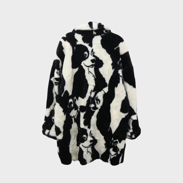 90'S RARE VINTAGE MISS HEART 퍼코트 62261