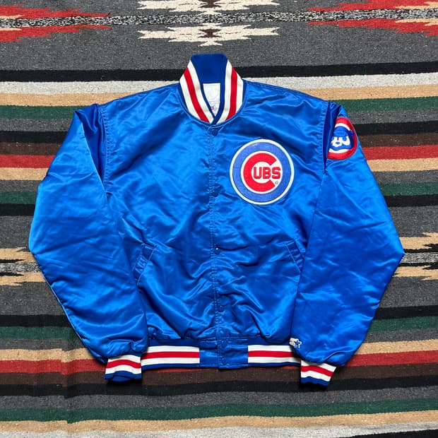 90‘s starter Chicago Cubs bomber jacket 