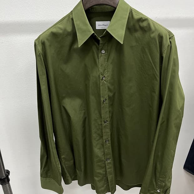 110) 살바토레 페레가모 셔츠 