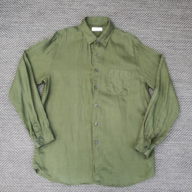 유니클로 마100 긴소매 셔츠 남자105