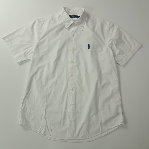 CK655 L 폴로 00s 미디엄포니 화이트 반팔 셔츠 남방