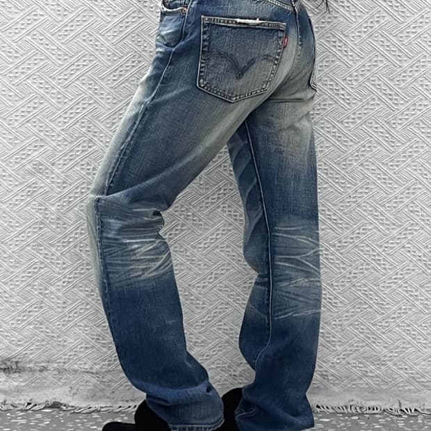 리바이스 501 아메카지 빈티지 워싱 데님팬츠 30인치 C10608