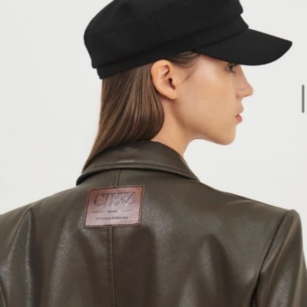 시티브리즈 에코 레더 블레이져