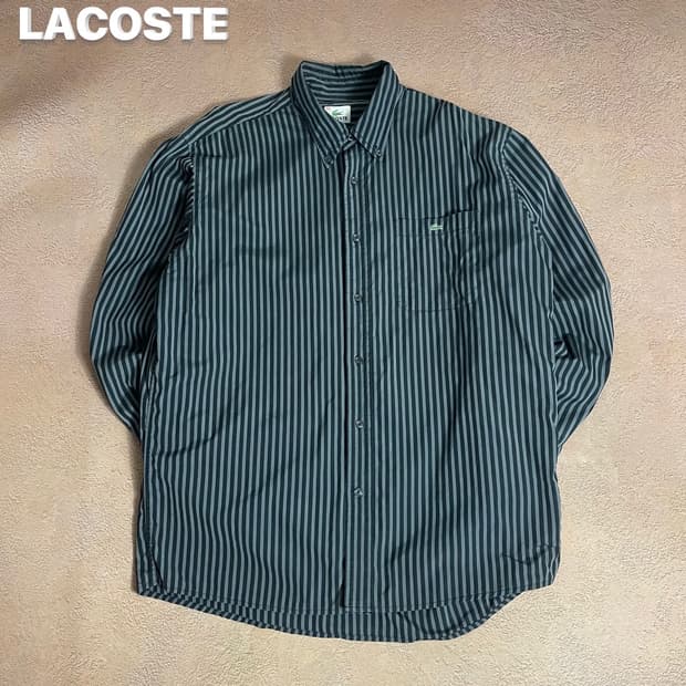 [105] 라코스테 스트라이프 셔츠 (100-105)