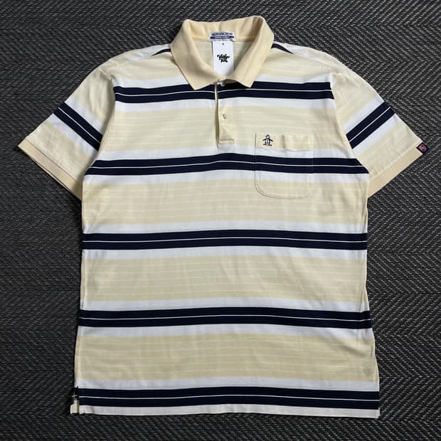 먼싱웨어 아카이브 단가라 피케이 티셔츠o 4270