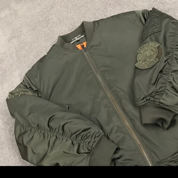 [정품/L] 아비렉스 AVIREX SEOUL MA-1JACKET c1