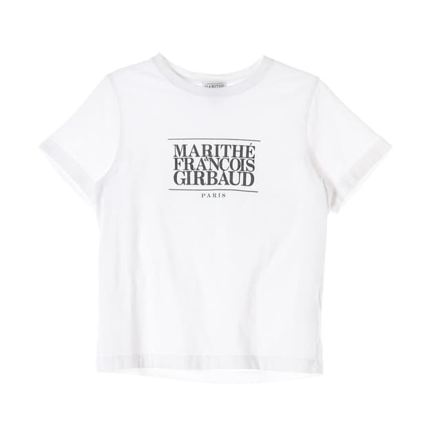 마리떼 프랑소와 저버 클래식 로고 반팔 티셔츠 화이트 S