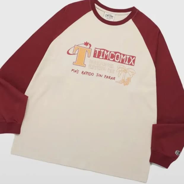 현재품절)TIMCOMIX 팀코믹스 롱슬리브 m
