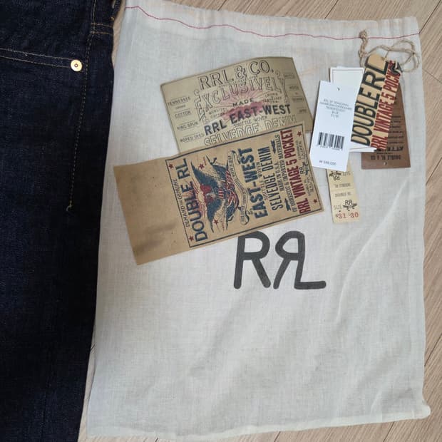 RRL 빈파포 린스 31X30 팝니다.
