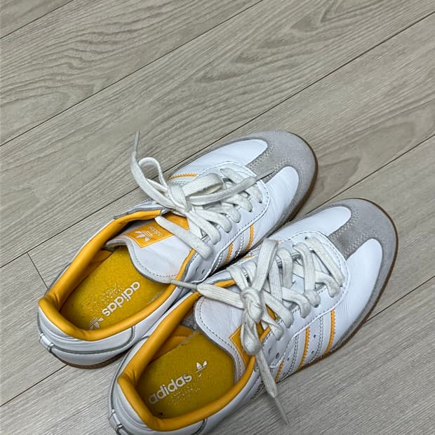 아디다스 삼바 옐로우