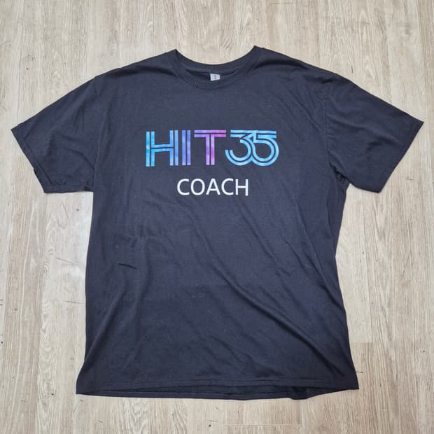 길단 퍼포먼스 프린팅 반팔티셔츠