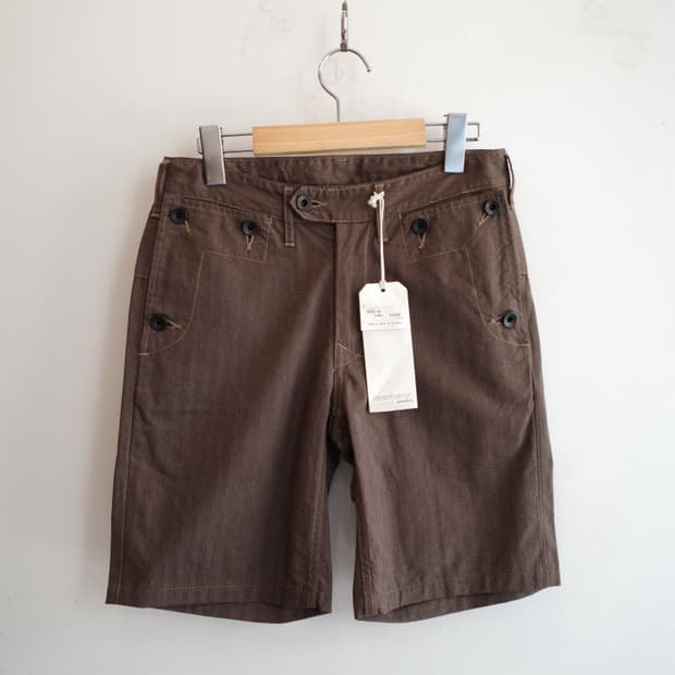 quadro 헤링본 워크 쇼츠 (MADE IN JAPAN)