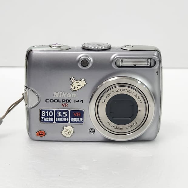 니콘 쿨픽스 p4 한글지원 디카 카메라 빈티지