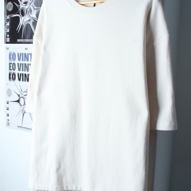 (XL-2XL) 자라 반팔 티셔츠 새상품 빅사이즈 아이보리-H31724