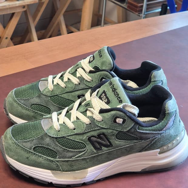 240 뉴발란스 xJJJ 자운드992 메이드인 USA 모시그린