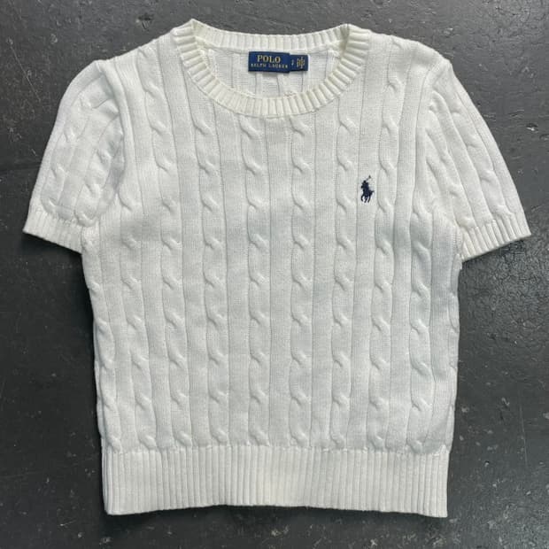 90 폴로 랄프로렌 신형 반팔 니트