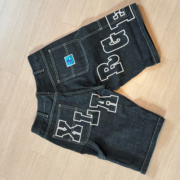XLARGE 데님 반바지 30인치