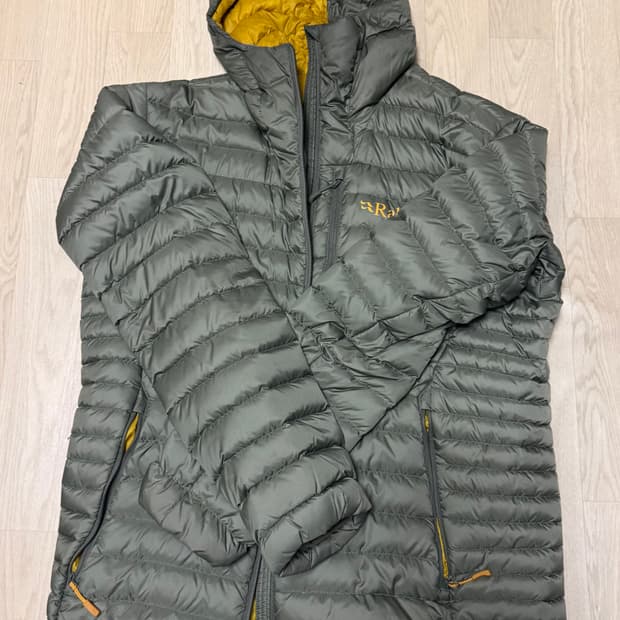 [US L] 랩 마이크로라이트 알파인 경량패딩 라이트카키