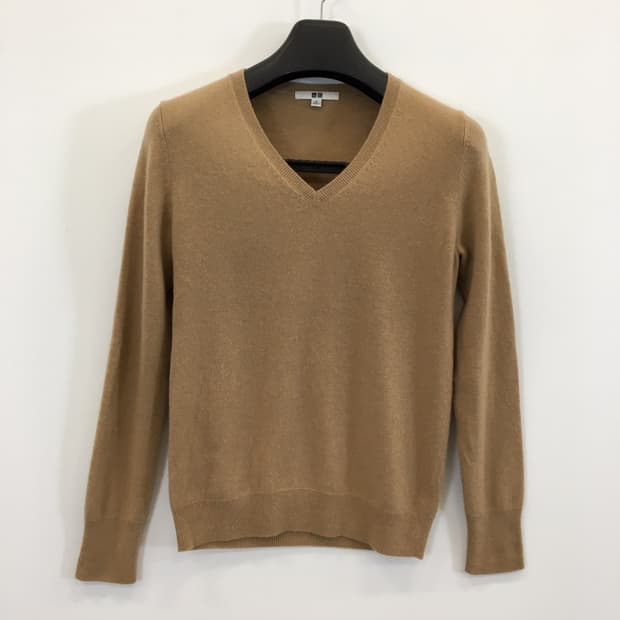 유니클로 캐시미어 100% JPN 니트 M 