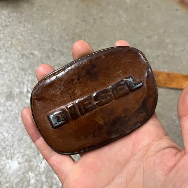 디젤 레더 버클 벨트 (~31“)