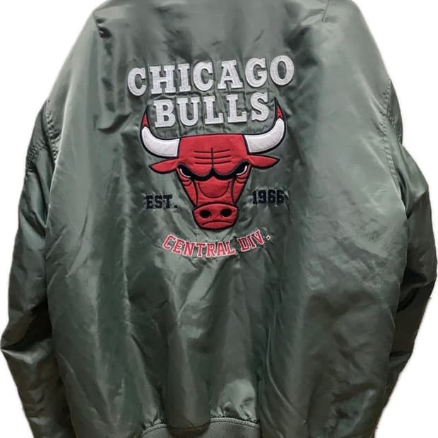 NBA 엔비에이 시카고불스 MA-1 봄버자켓 항공점퍼