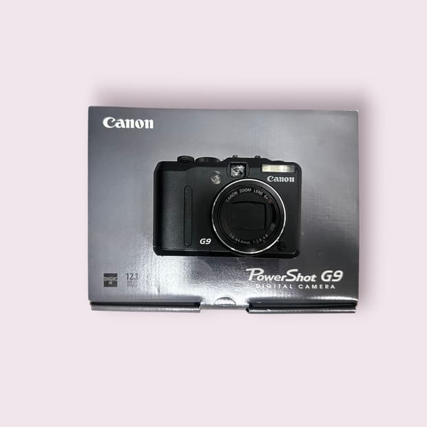 캐논 파워샷 G9 풀박스