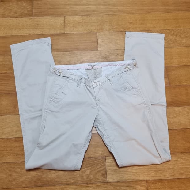 🤎아베크롬비 빈티지 디테일 단추 카고 팬츠 베이지 대장템