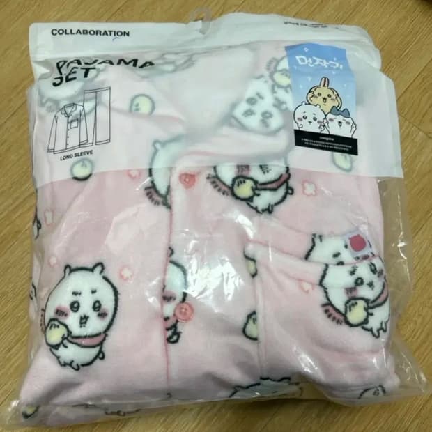 스파오 치이카와 수면 파자마 먼작귀 잠옷