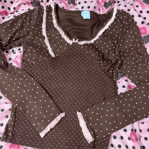 (새상품)샤키리 스테리 레이스 탑 STARRY LACE TOP