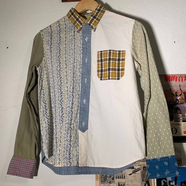 빔즈보이 크레이지 패치워크 셔츠