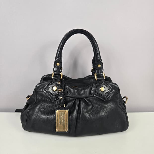 마크제이콥스 클래식 큐 그루비 베이비 가죽 토트백 가방 정품 그루비백