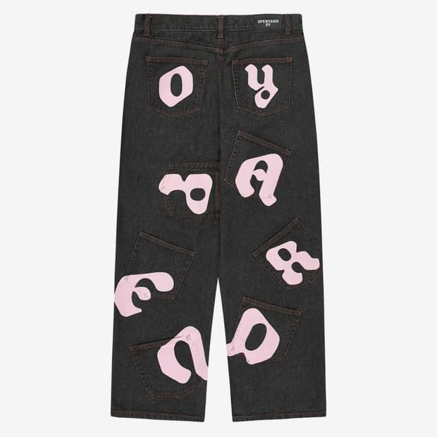 OY LOGO EIGHT POCKET DENIM BAGGY PANTS