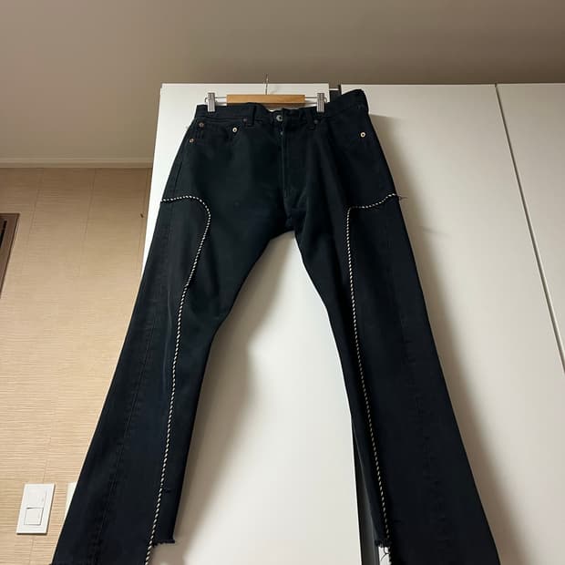 [M] 올드파크 웨스턴 데님팬츠 진 리바이스 리메이크