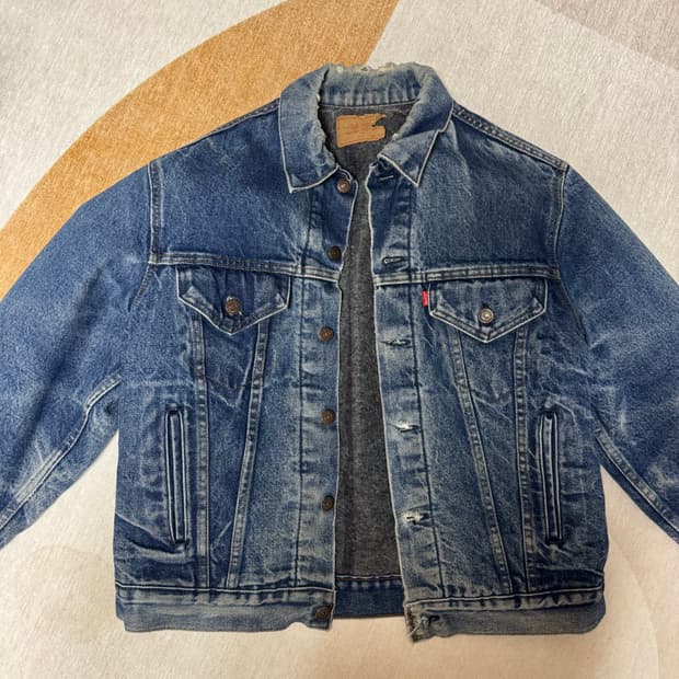 빈티지 리바이스 트러커 청자켓 levis