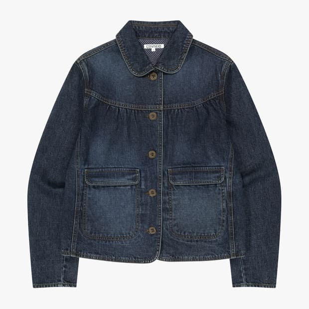 미개봉 새상품 코이세이오 Deep Denim Jacket - Navy