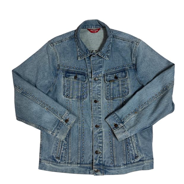 슈프림 Supreme 17SS 스터드 데님 트러커 재킷 XXL