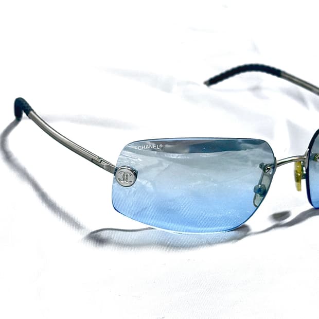 00‘s 샤넬 빈티지 무테 선글라스
