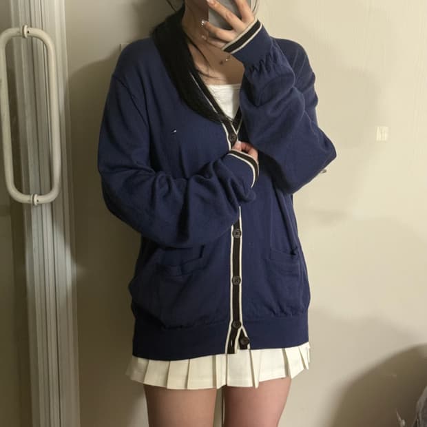 타미힐피거 가디건