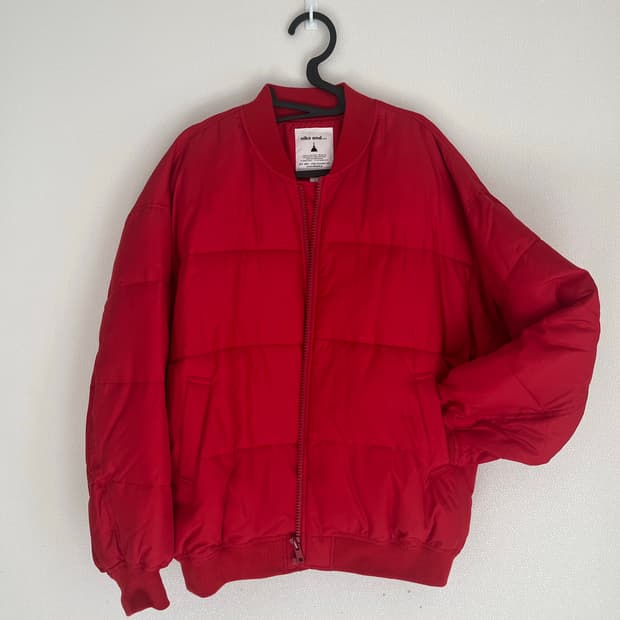 니코앤드 패디드 봄버 자켓